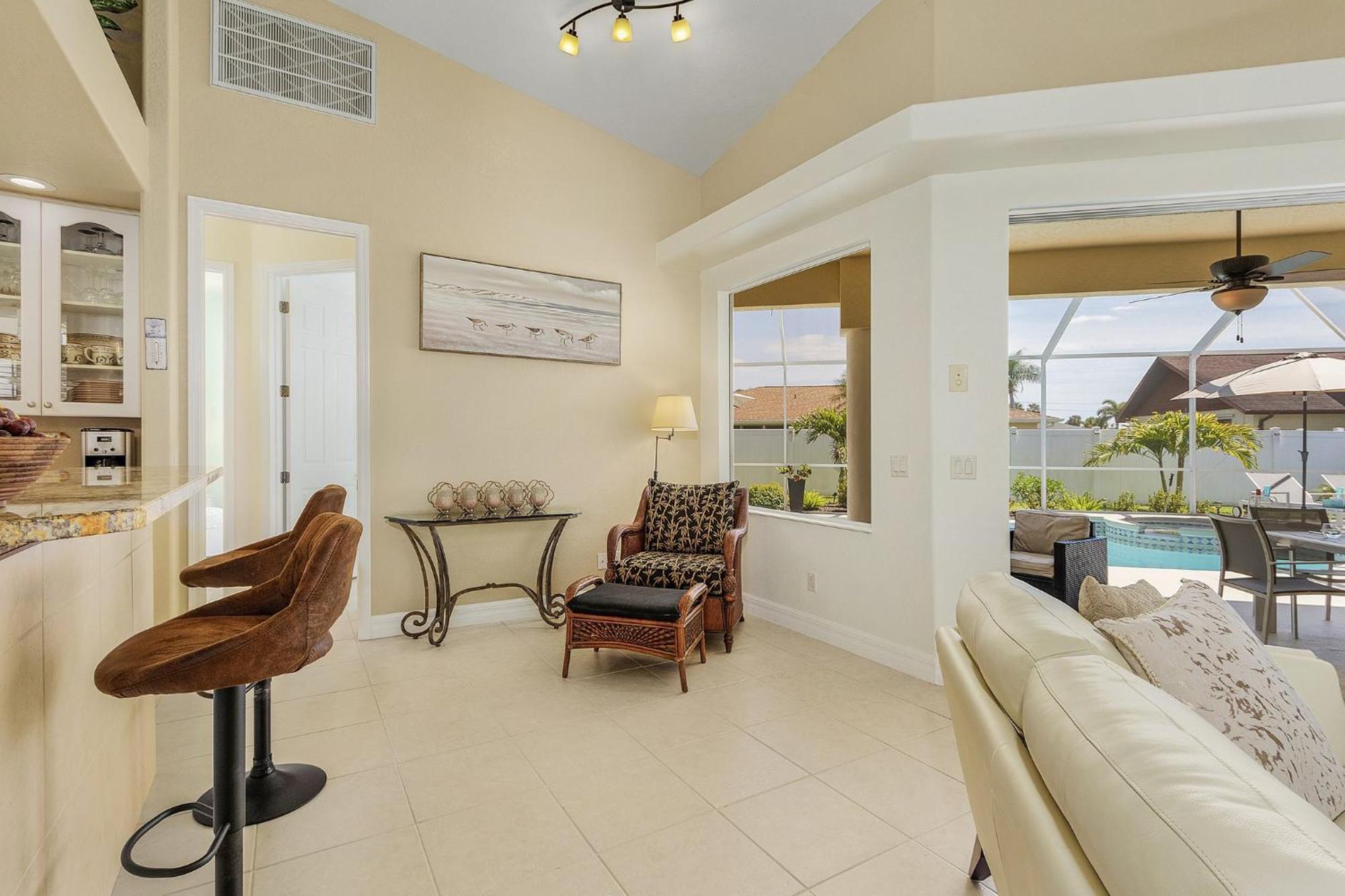 Villa-Haze, Lots Of Privacy, Solar & Electric Heated Pool And Spa Cape Coral Exteriör bild