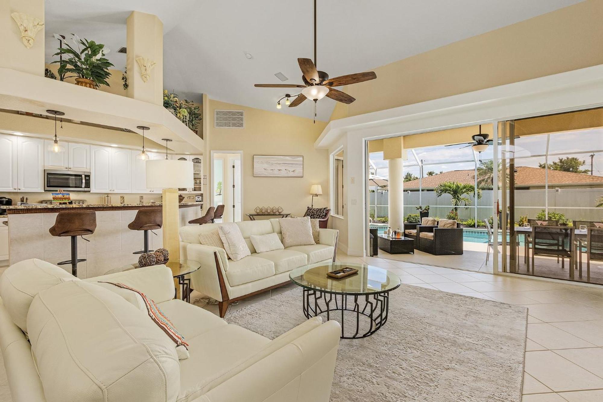 Villa-Haze, Lots Of Privacy, Solar & Electric Heated Pool And Spa Cape Coral Exteriör bild